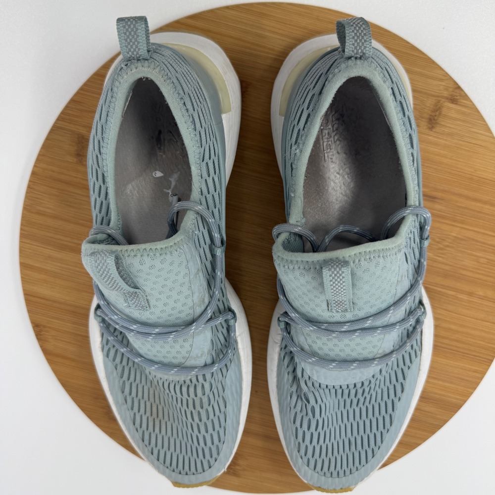 Sorel Kinetic Impact Lace Sneakers Blue Mesh Leather NL4694-461 Womens 7.5 - Picture 10 of 10